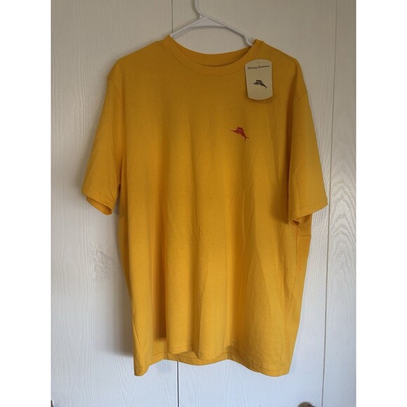 NWT Tommy Bahama Men's Large T Shirt “Hazy Conditions “ Desert Sun Size Lg - Picture 1 of 5